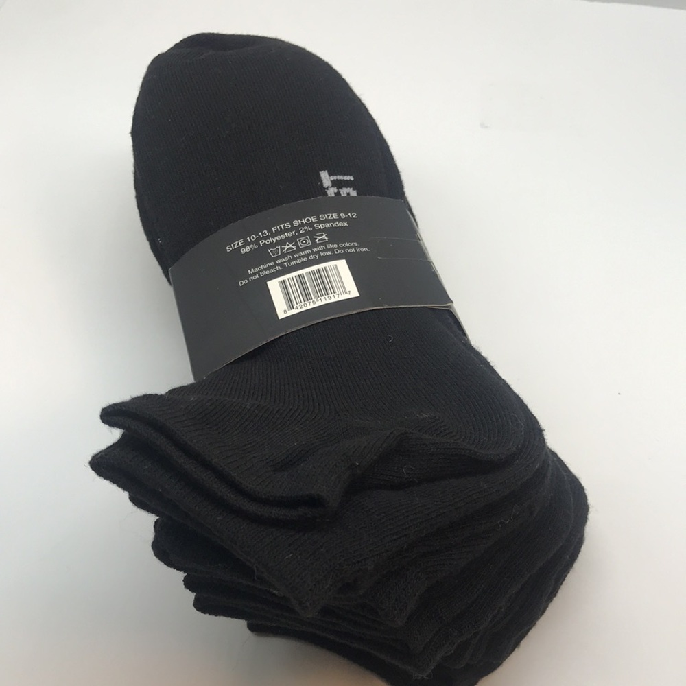 2(X)IST MENŚ 10 PAIR NO SHOW SOCKS SIZE 10-13 - Picture 5 of 14